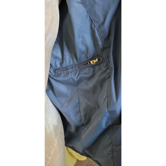 Land’s End  Goose Down Puffer Jacket Large 14-16 Gray Quilted Full Zip - Picture 4 of 10